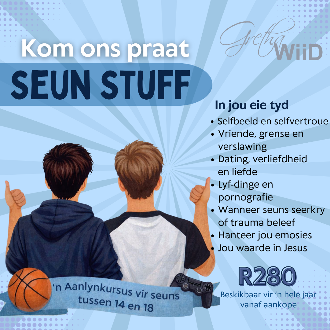 Kom ons praat Seun Stuff